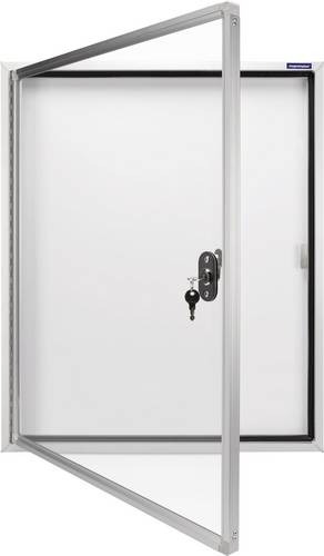 Magnetoplan Schaukasten 1214000 Verwendung für Papierformat: 4 x DIN A4 Außenbereich 1214000 Aluminium 1St.