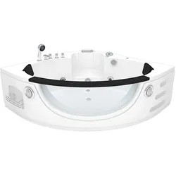 AcquaVapore Whirlpool Pool Badewanne  Wanne W06R-TH-SC 152x152cm