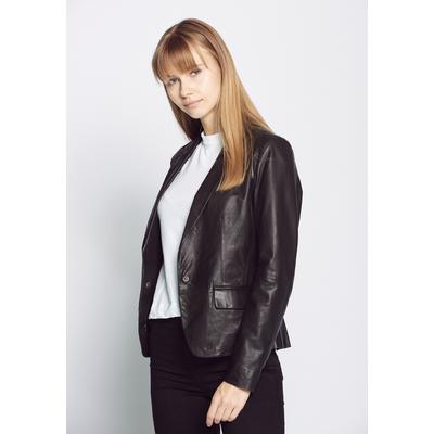 Lederjacke MAZE "42020113", Damen, Gr. XS, schwarz, Obermaterial: 100% Lammleder. Futter: 100% Polyester, Jacken