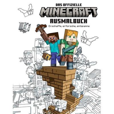 Das offizielle Minecraft Ausmalbuch, Taschenbuch von Insight Editions, Cross Cult Entertainment, 978-3-9866629-2-9