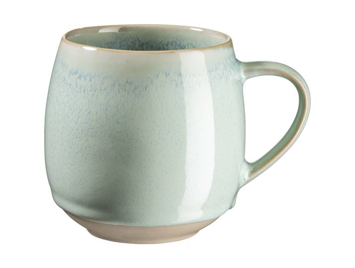 Kaffeetasse Aquata grün Stoneware H 9 cm 355 ml - Kaffeetasse