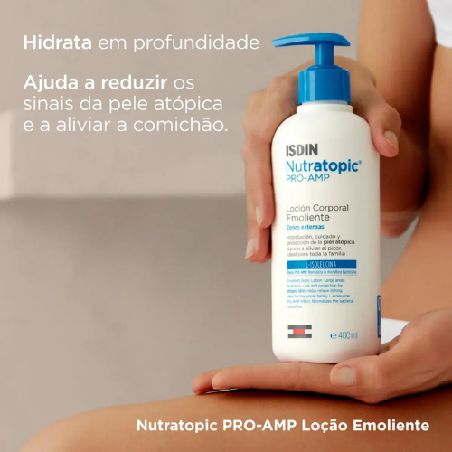 ISDIN Nutratopic Loção Emoliente Pele Atópica 400ml