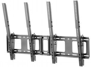 NewStar Neomounts flat screen wall mount for menu board - 2 screens - portrait 2 screens