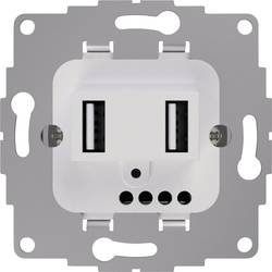 2USB 2U-449474 1fach Unterputz-Einsatz IP20 Hellgrau