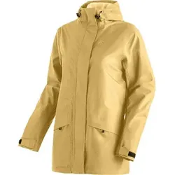 MAIER SPORTS Damen Funktionsjacke Brocken Long W, Größe 38 in Gelb Gelb