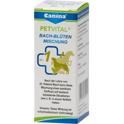 Petvital Bachblüten Nr. 1 Vet 10 G