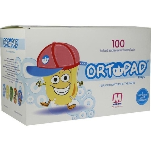 Trusetal Verbandstoffwerk GmbH Ortopad for boys medium Augenokklusionspflaster 06443276