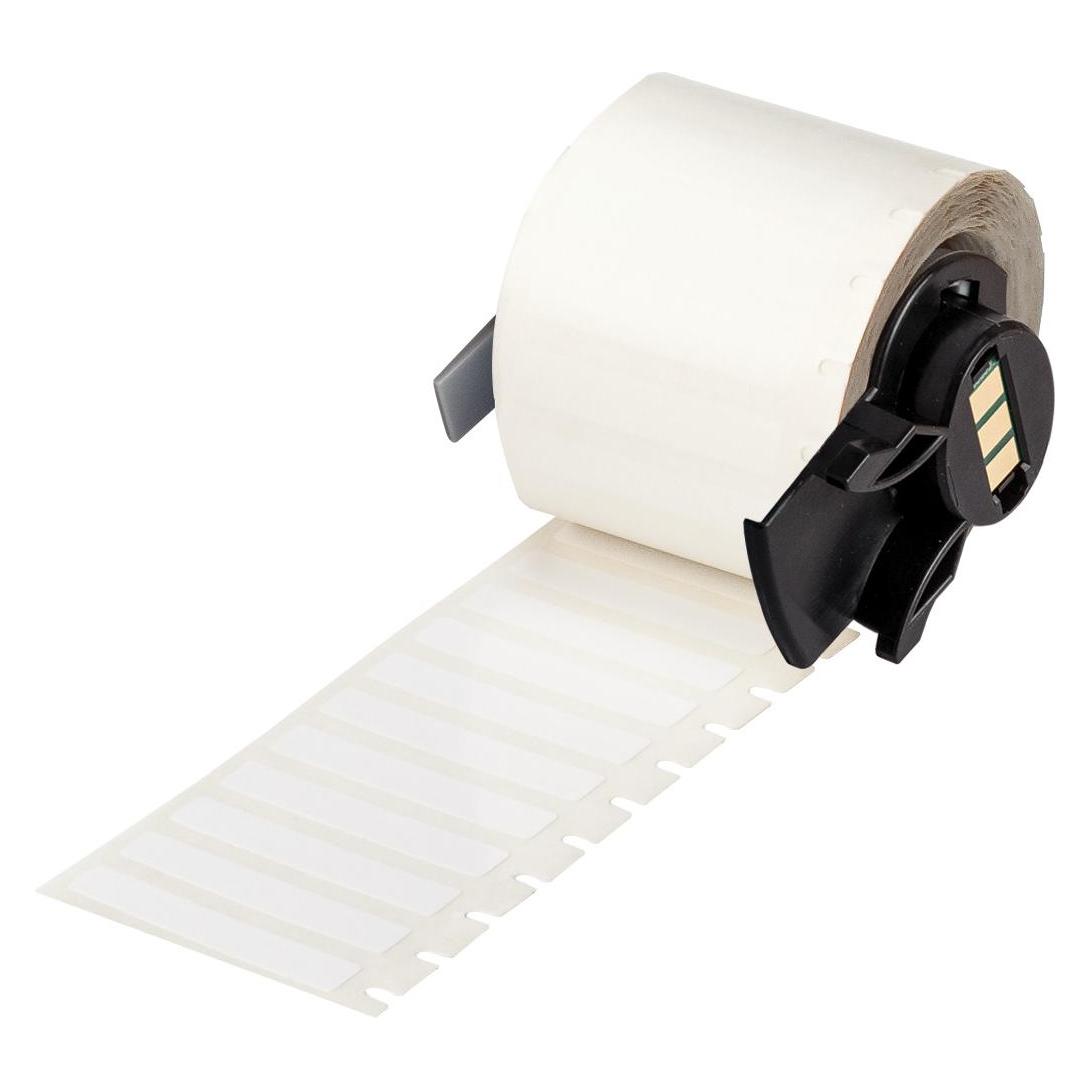 Brady M6-25-423, Polyester, Weiss, glänzend, 31.75 x 6.35 mm, permanent (750 E.) (39.67 mm) (M6-25-423)