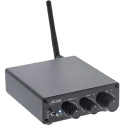 INLINE Bluetooth 5,3 Audio Receiver mit 96 Watt Verstärker