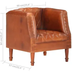 vidaXL, Sessel, Crystal