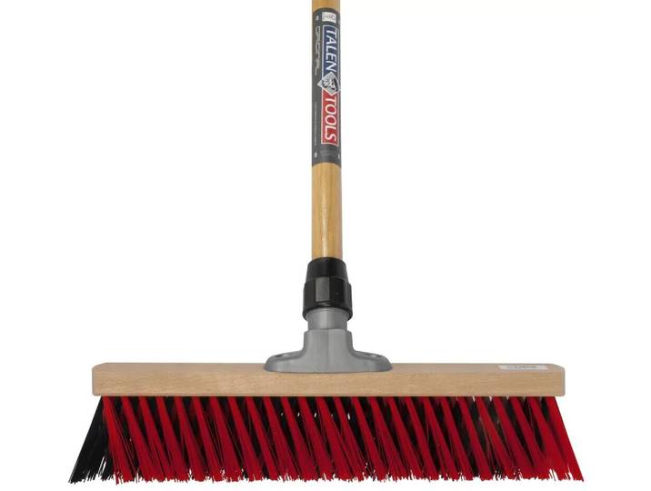 Talen tools X-bezem buiten rood/zwart compleet