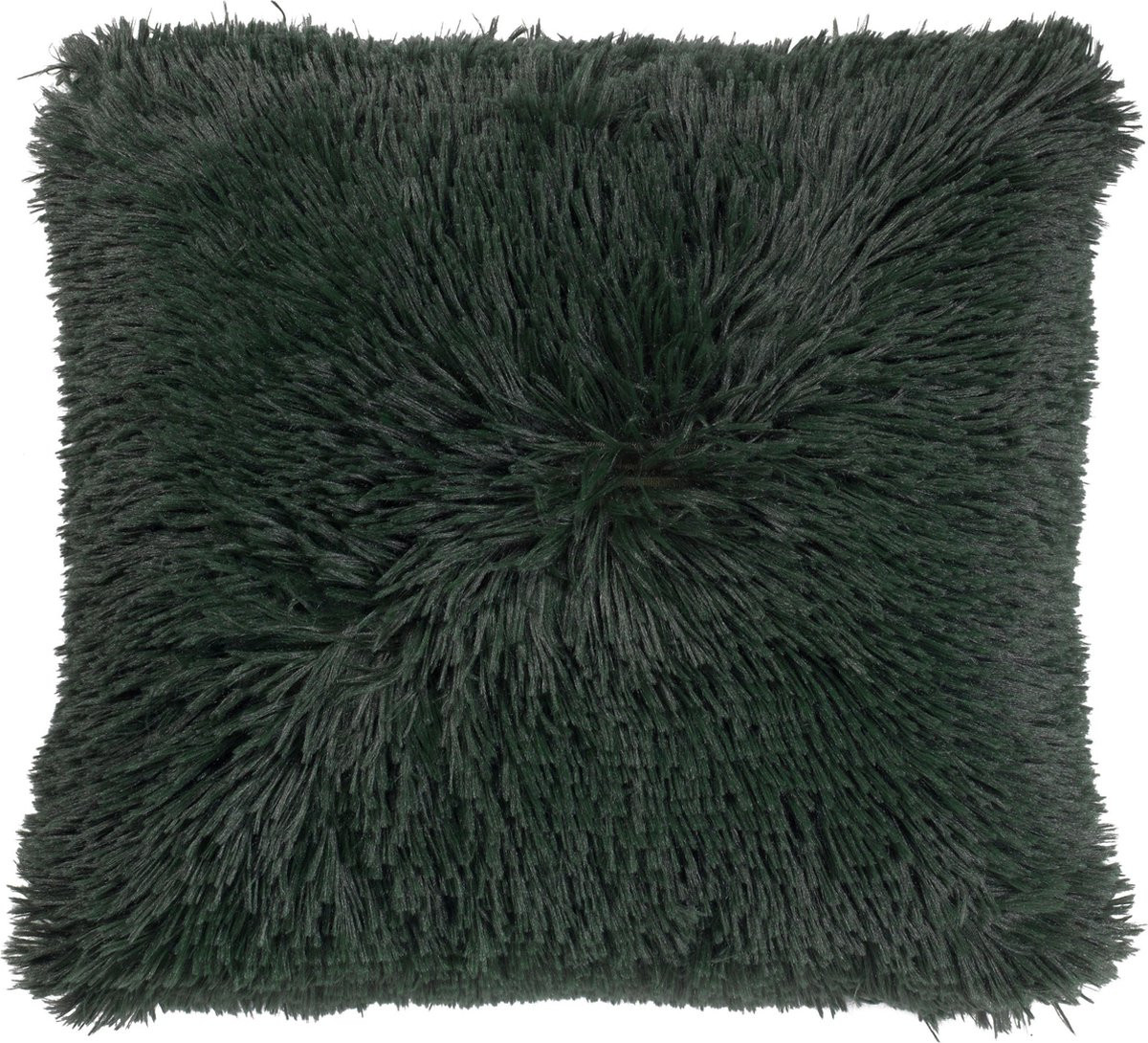 Dutch Decor FLUFFY kussenhoes Mountain View groen 60x60 cm