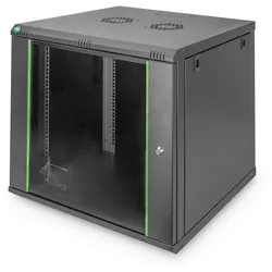 Digitus 12HE 19"-Wandgehäuse Dynamic Basic Serie RAL 9005 schwarz