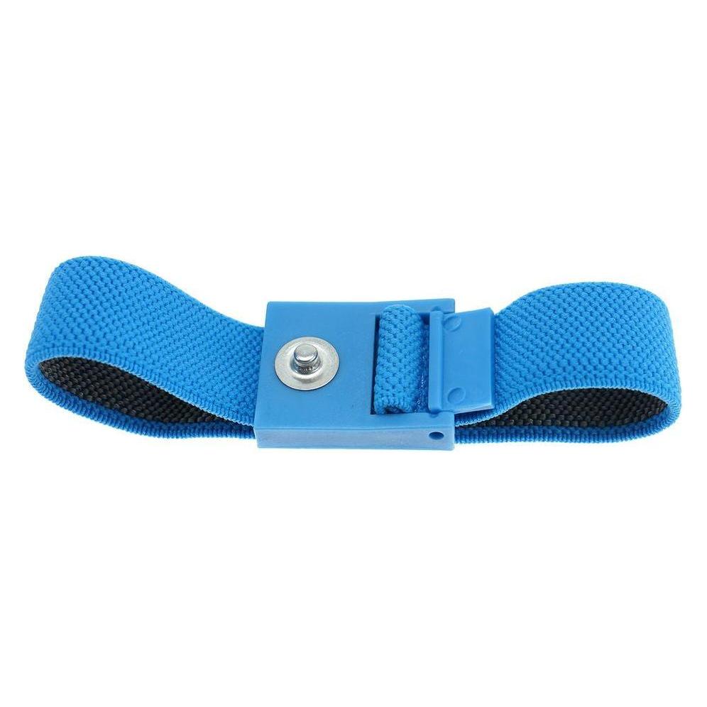 Top Swede ESD-Armband Stoff, 3 mm DK Druckknopf, hellblau (Statikschutz) (SG-AB-3DK-HB-220MM)