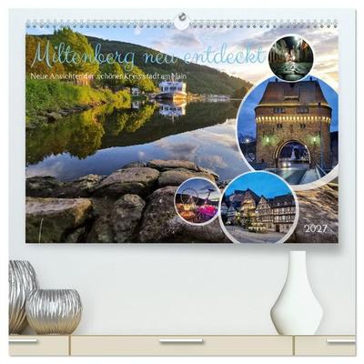 Miltenberg neu entdeckt (hochwertiger Premium Wandkalender 2027 DIN A2 quer), Kunstdruck in Hochglanz