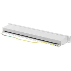 Lanberg PPSA-1024-S - patch-panel - 1U, Server Zubehör, Grau