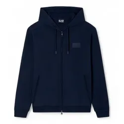EA7 für Herren. 7M001363_AF22262 Lux Identity M Sweatshirt grau (M), Lässig, Sportlich, Sportbekleidung, Multisport, Polyester, Langarm