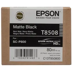 Epson, Druckerpatrone, T8508 UltraChrome HD (MBK)