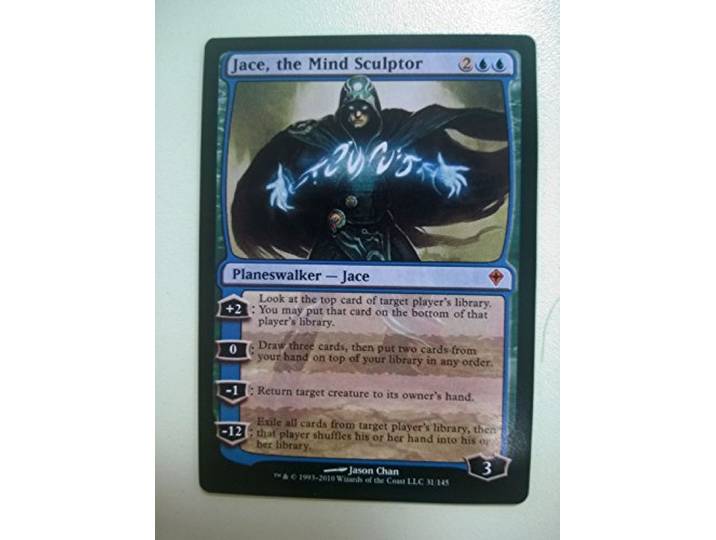 Magic The Gathering - Jace, der Mindesculptor - Worldwake Sammelkarte (1 Stück)