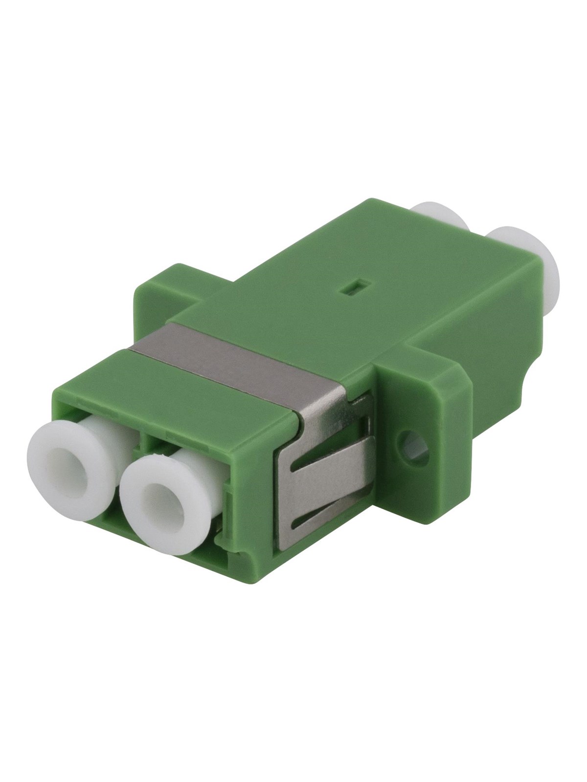 Deltaco Snap-in fiber mating sleeve 2xLC-LC Single mode.