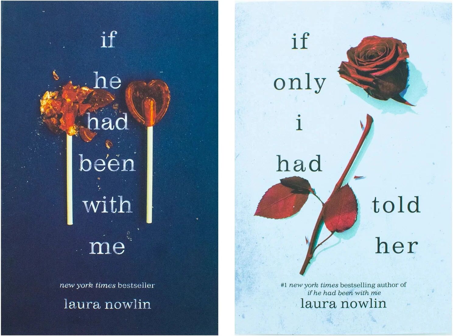 Sourcebooks ltd Laura Nowlin Collection 2 Books Set (If He Had Been with Me, If Only I Had Told Her)