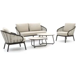 Apple Bee Pine Key Sessel-Sofa Lounge-Set 5-teilig 4-Sitzer