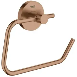 Grohe Essentials WC-Papierhalter 40689DL1 warm sunset gebürstet, ohne Deckel, verdeckte Befestigung