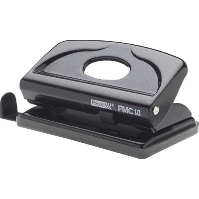 Rapid Bürolocher FMC10 Metall 10 Blatt schwarz Packung mit 20 Stück