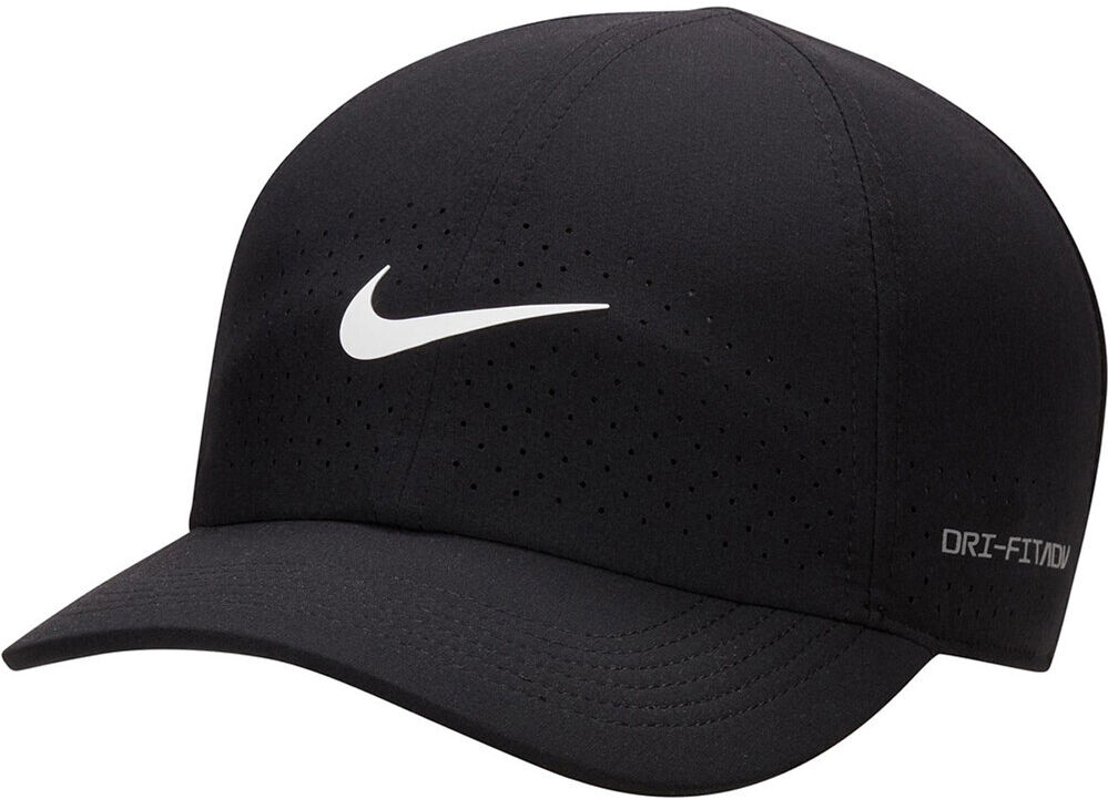 Nike dri-fit adv club gorra tenis Negro (M)