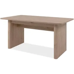 ESSTISCH Hickory Walnuss, Küchentisch ausziehbar 160 - 200 x 90 cm