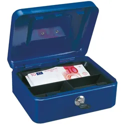 Geldkassette Wien 2 blau 90x200x165mm