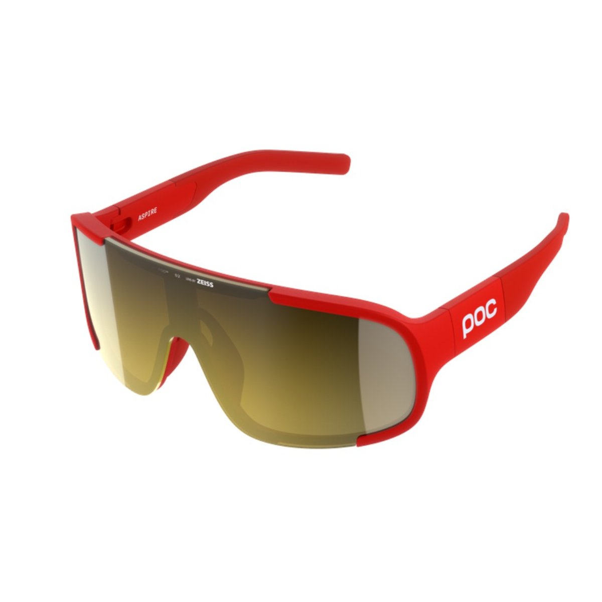 Óculos POC Aspire Cat. 2 Vermelho Lente Dourada Unisex