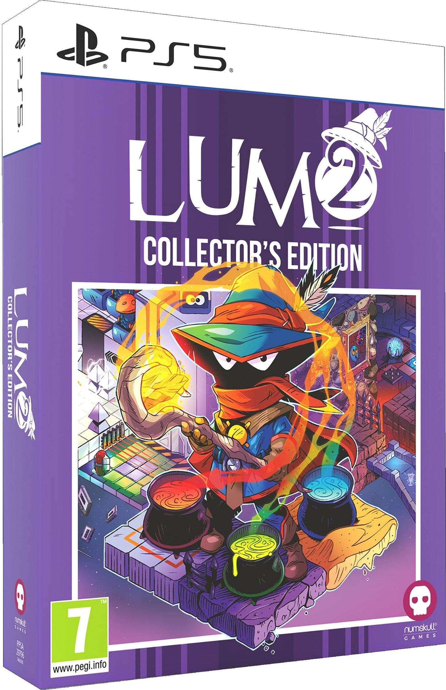 Numskull Games Lumo 2 Collector's Edition for PlayStation 5 (Disc) - Retro Puzzle-Platforming Adventure