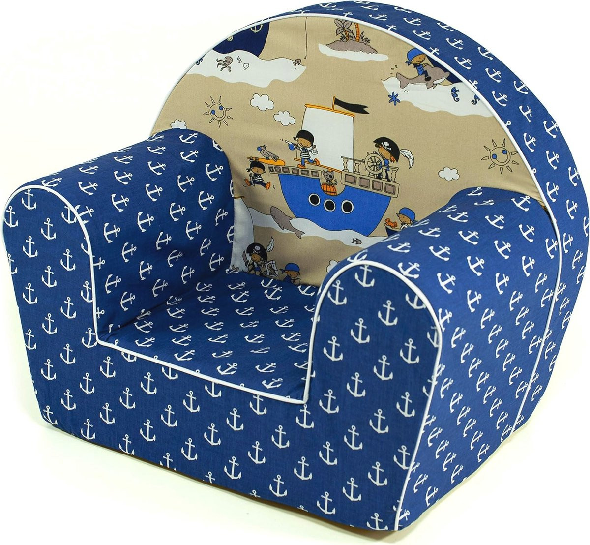 Mini Kinderbank voor Peuters - Comfortabele Kinderfauteuil voor de Kinderkamer - Geschikt voor 0-3 jaar