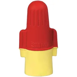 3M Scotchlok R/Y+ Drehverbinder, Rot-Gelb, 600 V, 0,75 - 6 mm2, 100 Stück / Packung, 1000 Stück / Karton