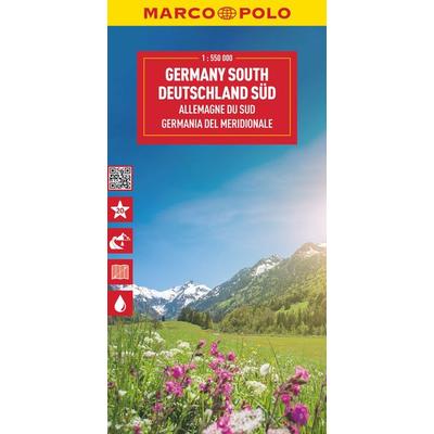 MARCO POLO Reisekarte Deutschland Süd 1:550.000, Sonstige von Marco Polo Verlag, MairDuMont, 978-3-575-01867-0