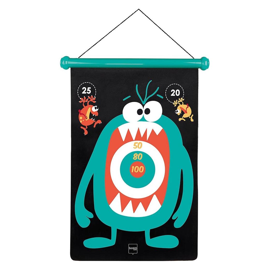 Scratch Dartspiel Monster (1 - 2 Spieler) (276182004)