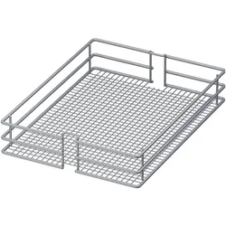 Vauth-Sagel, Möbelausstattung, Vauth Sagel VS-Tal Larder Einhängekorb Hochschrank Korb Saphir KB 600 mm silber (1 Stk.)