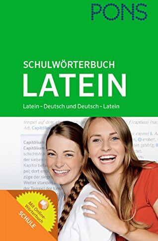PONS Schulwörterbuch Latein: Latein-Deutsch / Deutsch-Latein. Mit Online-Wörterbuch. Für Schüler der Klassen 5-10. - Preis vom 09.10.2026 07:28:09 h