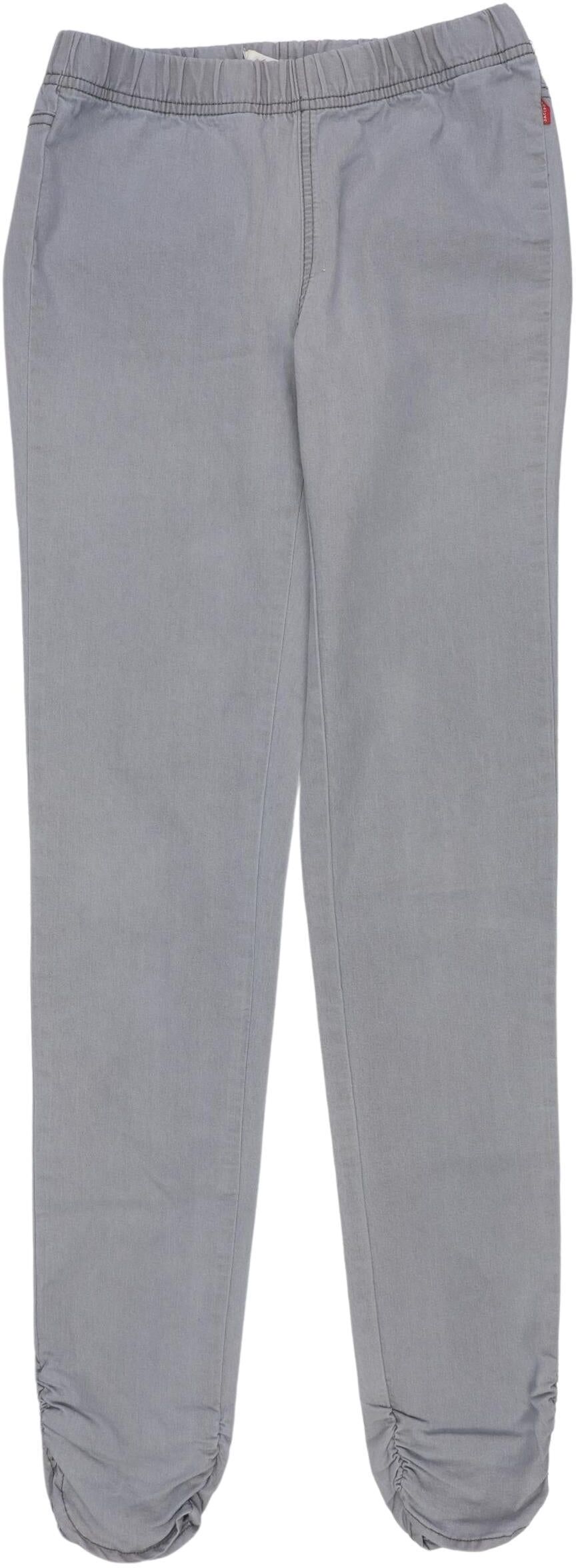 Jackpot Damen Jeans, Grau, Gr. XS, Synthetik / Elasthan / Baumwolle - Second Hand
