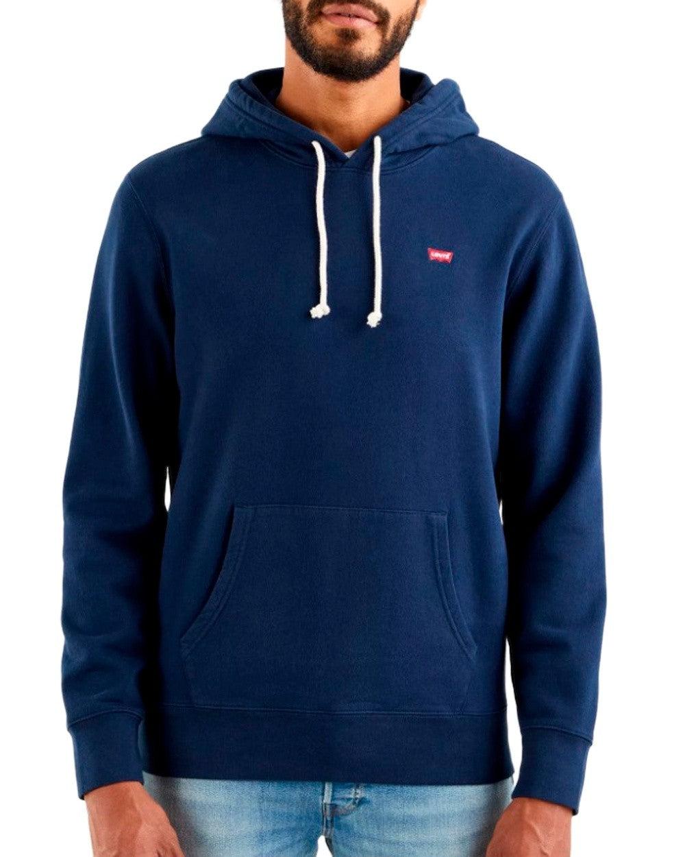 Levis Nieuwe Originele Hoodie Blauw