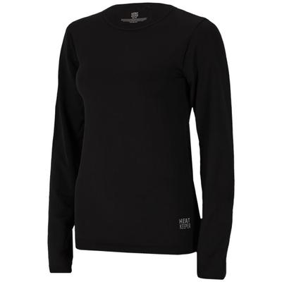 Thermounterhemd HEATKEEPER, Damen, Gr. XXL, N-Gr, schwarz, Stoff, Obermaterial: 96% Polyester, 4% Elasthan, Unterhemden Thermounterhemd, thermo-isolierend, TOG 1.28, Nahtlos