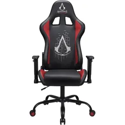 Subsonic Gaming Chair - Assassins Creed Stuhl, Gaming Stuhl, Rot, Grau, Schwarz