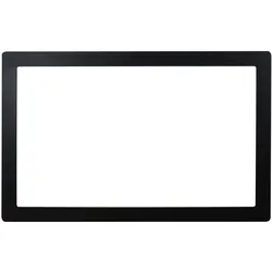 Allnet Touch Display Tablet 45,70cm (18"") zbh. Blende für Einbaurahmen Schwarz Schmal (Schwarz), Tablet, Schwarz