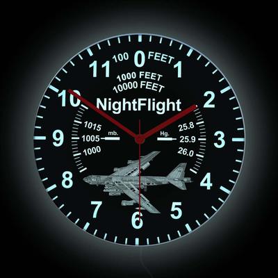 Discount Dollar Deals Stratofortress Airplane Neon Sign, Pilot Wall Clock, Air Force LED Nightlight, Strategic Bomber Aviation Stratofortress Airplane Neon Sign, Pilot Wall Clock, Air Force LED Nightlight, Strategic Bomber Aviation