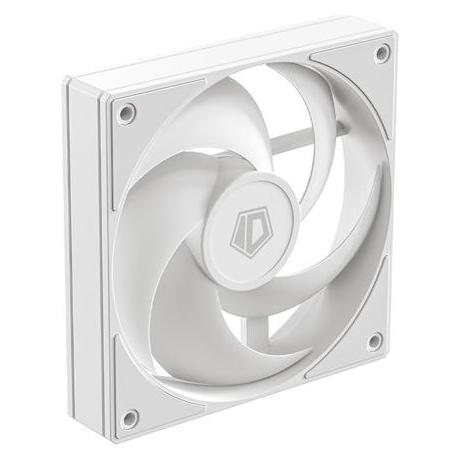 ID-Cooling Cooler 12cm - AS-120-W (27,2dB, max. 98,54 m3/h, 4pin, PWM, 12cm, fehér) (120 mm) (COLIDCAS-120-W)