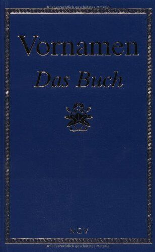 Vornamen - Das Buch - Preis vom 09.10.2026 07:28:09 h