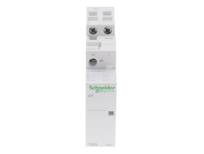 Schneider Electric A9C22115 iCT contacteur\, Acti9\, 16 A\, 1NO\, 1NC 24VCA\, 50 Hz\, Blanc