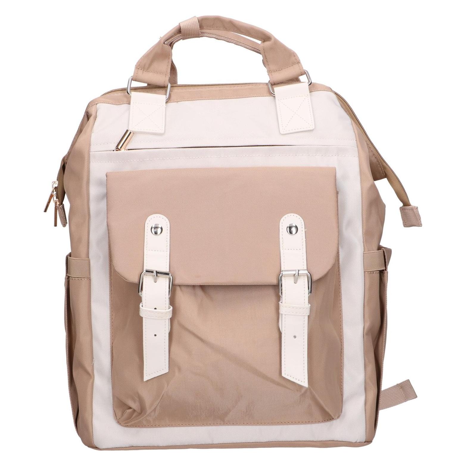 Extralink Black Forest Torba Plecak Kabinowy Podróżny 40x30x15 cm + Kosmetyczka - Km02 Beżowy (18 l) (EX.95740)