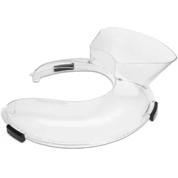 KitchenAid 5KSMBLPS Easy Snap Spritzschutz, Zubehör Küchengeräte, Transparent